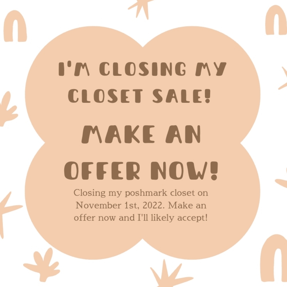 CLOSING MY CLOSET! EVERYTHING MUST GO!